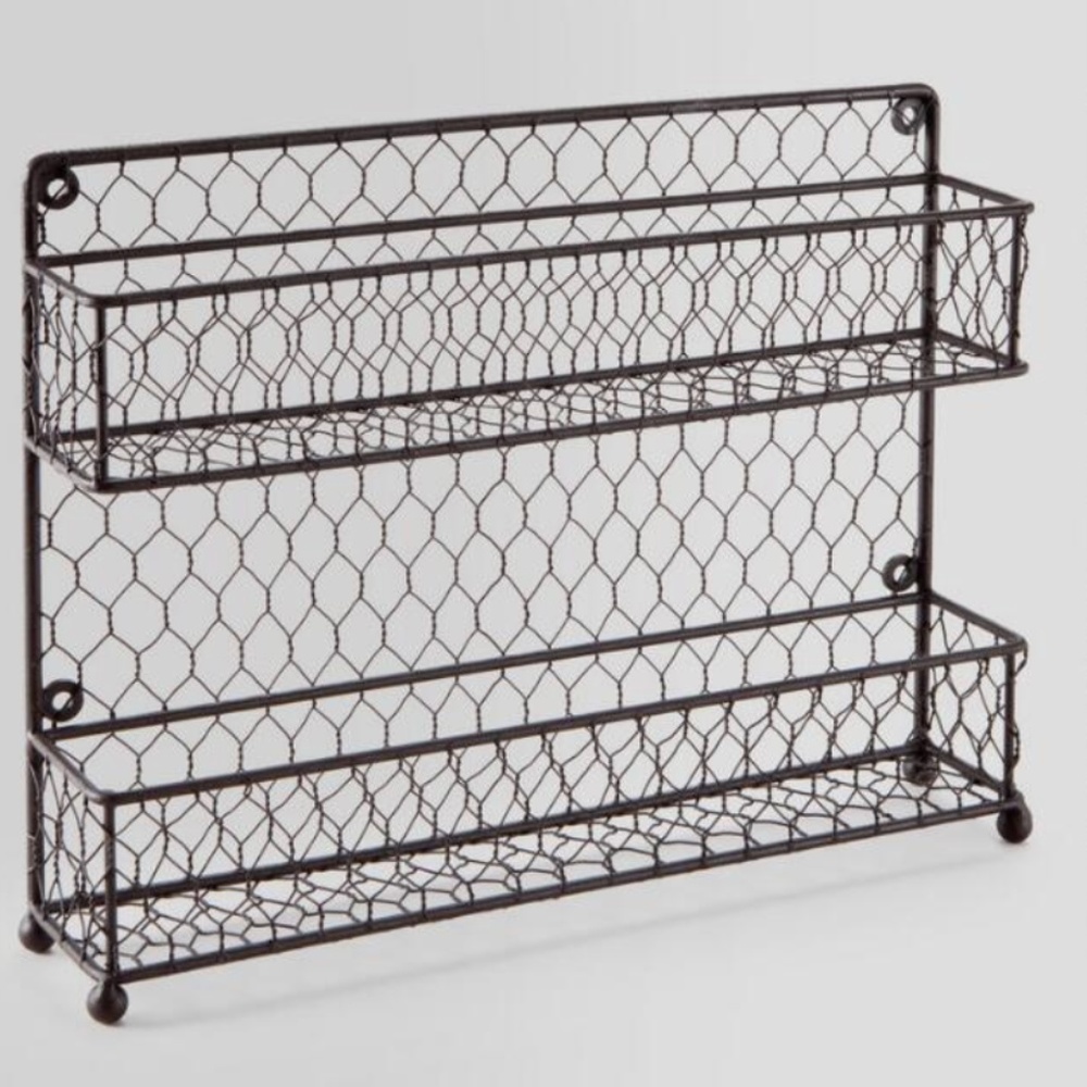 World Market - Wire Two-Tier Spice Rack (Set of 2)